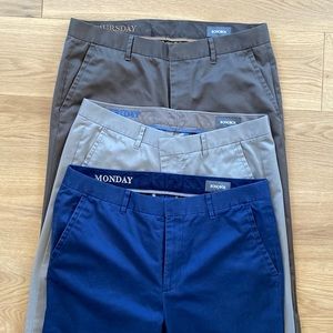 BONOBOS SET OF 3 PANTS